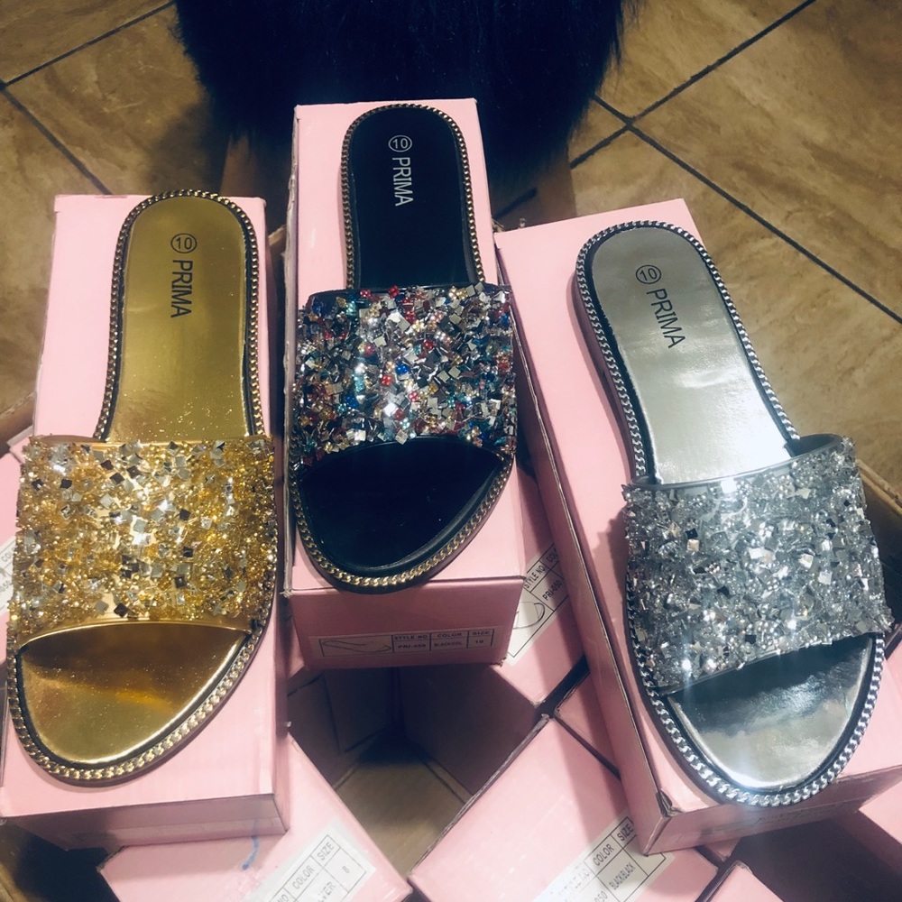 Rhinestone Slides